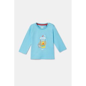 Baby jongenspyjama lange mouw 824 blauw