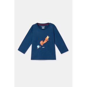 Baby jongenspyjama lange mouw 881 donkerblauw