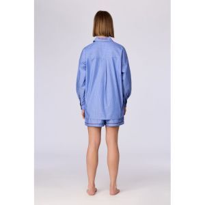 Damespyjama 951 blauwe stre