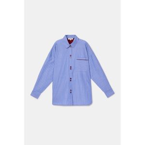 Damespyjama 951 blauwe stre