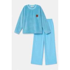 Dames homewear set 824 blauw