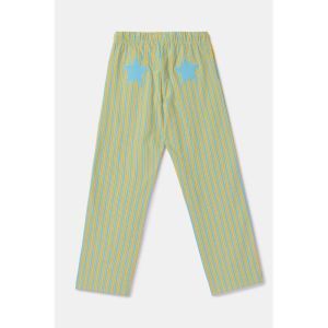 Meisjespyjama lange mouwen 824 blauw