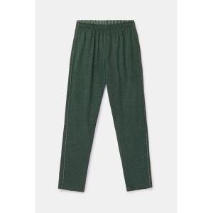 Herenpyjama lange mouwen 981 groene stre