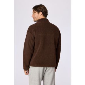 Fleece trui 265 bruin