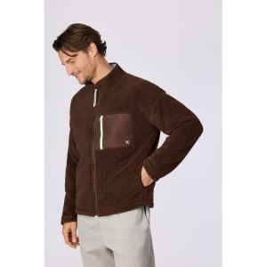 Fleece trui 265 bruin