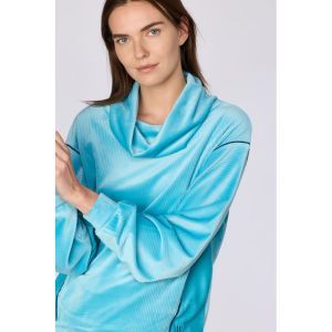 Dames homewear set 824 blauw