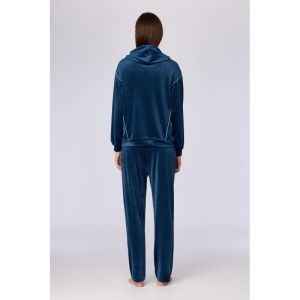 Dames homewear set 881 donkerblauw