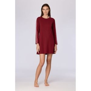 Slaapkleedje lange mouwen 471 bordeaux