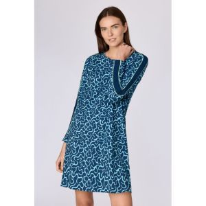 Slaapkleedje lange mouwen 978 blauwe golv