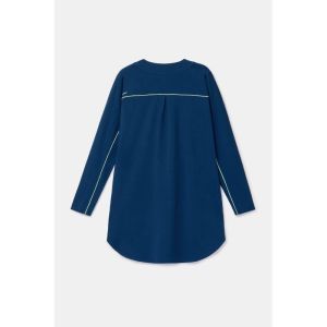 Slaapkleedje lange mouwen 881 donkerblauw