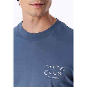 Herenpyjama lange mouwen 843 faded denim