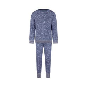 Meisjespyjama lange mouwen Bijou Blue