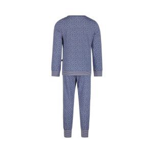 Meisjespyjama lange mouwen Bijou Blue