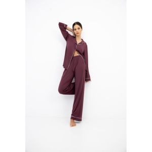 Pyjama Samira Bordeaux