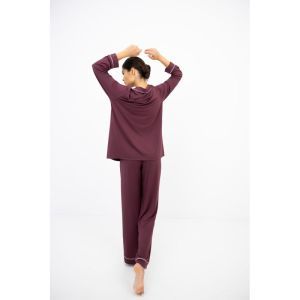 Pyjama Samira Bordeaux